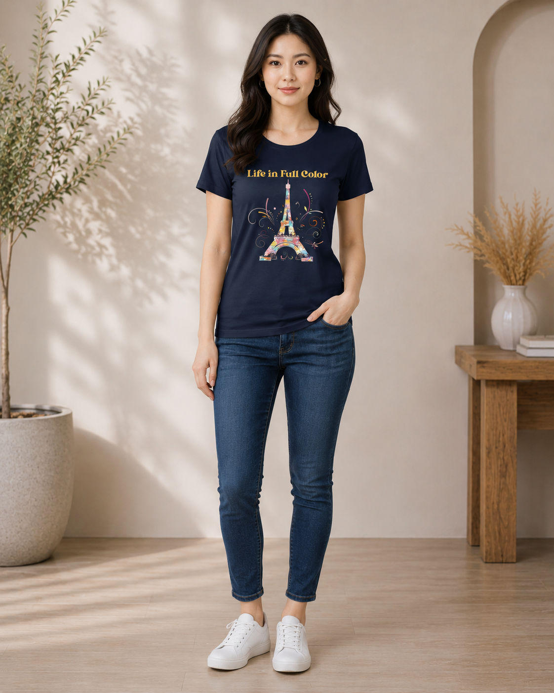 Women's Life In Full Color T-Shirt