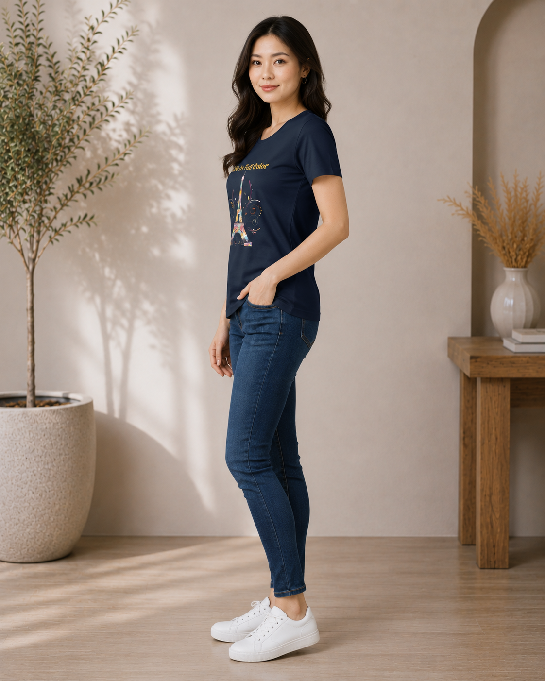 Women's Life In Full Color T-Shirt