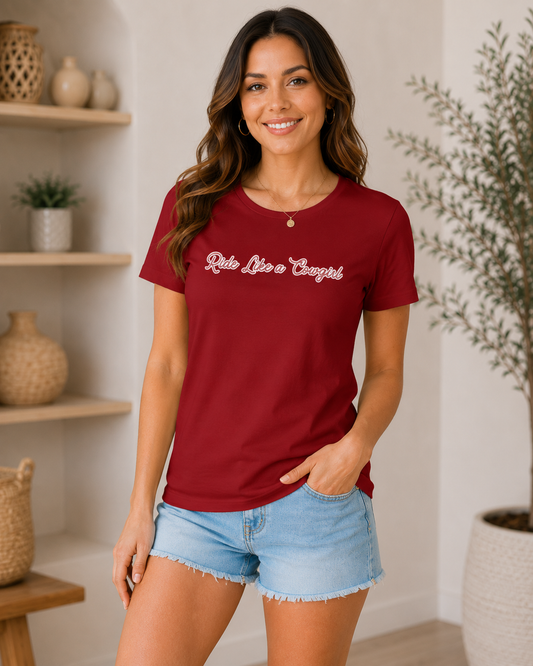 Women's Ride Like A Cowgirl T-Shirt