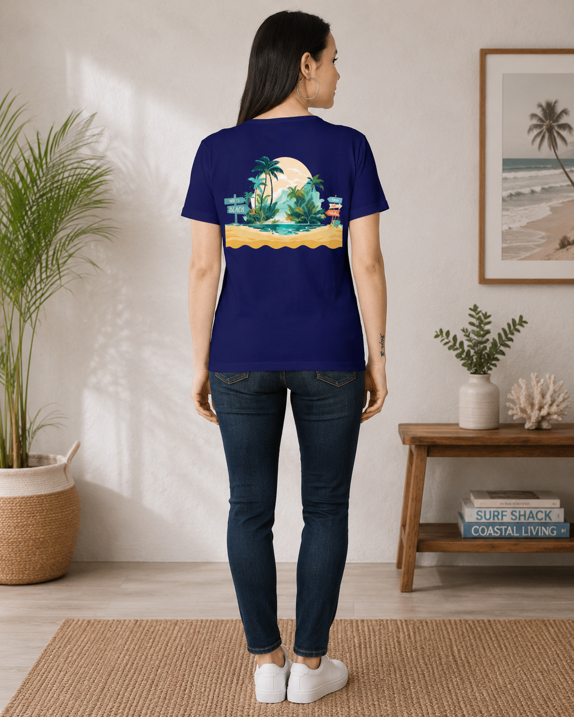 Women's Time To Beach T-Shirt