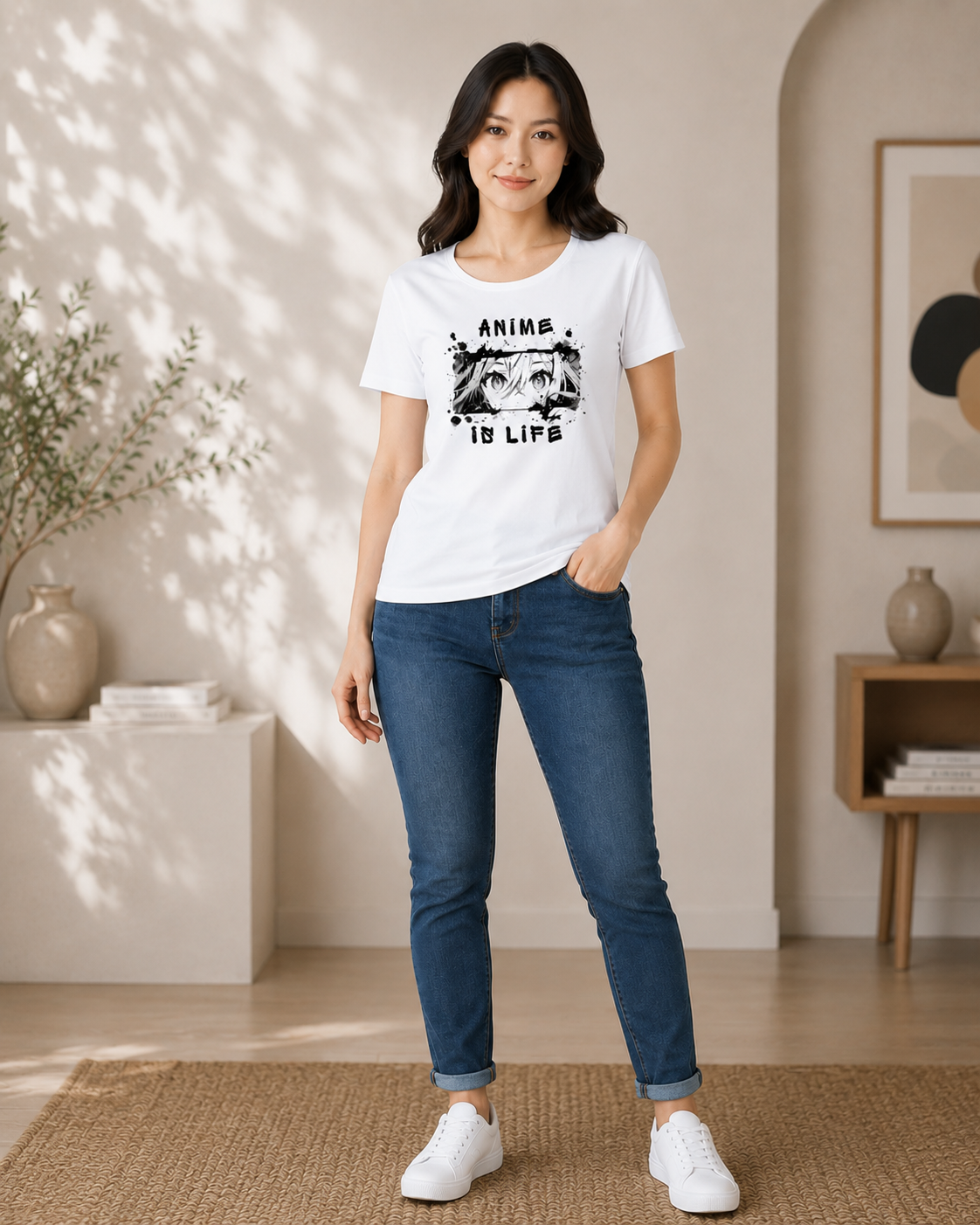 Women's Anime Is Life T-Shirt
